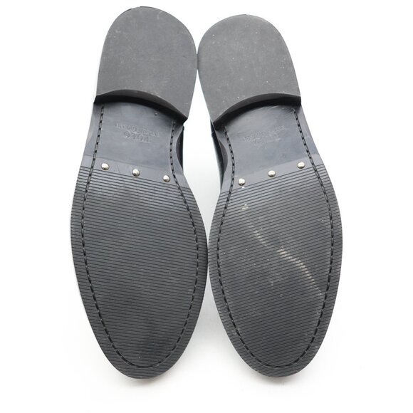 Polo Ralph Lauren Normanton Chelsea Boots Men's 10.5 D Black Leather Pull On - Picture 7 of 8